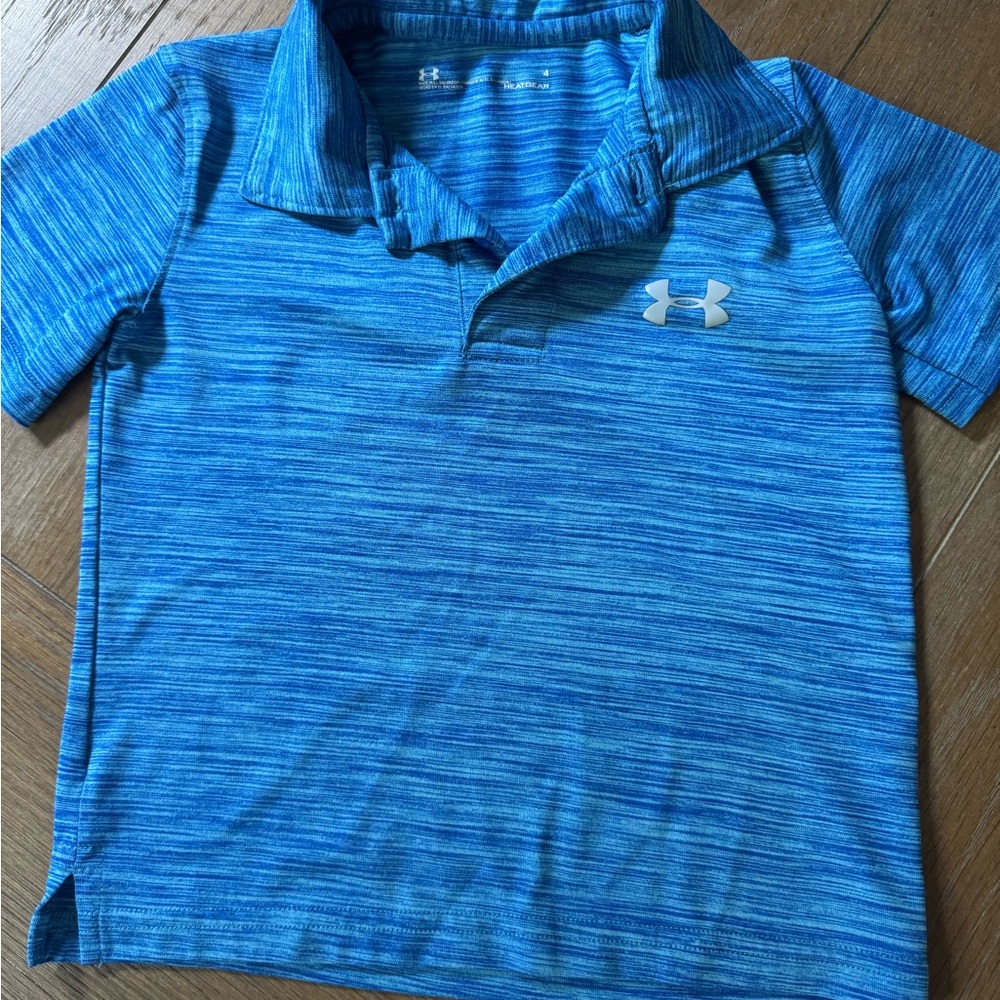 Under Armour Blue Performance Polo Shirt